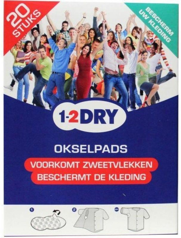 20 anti transpirant Okselpads – Wit – Medium