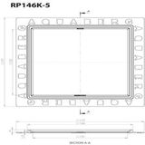 Aquaberg Renovatie Vloerput Met 1 Aansluiting Rp146K-5