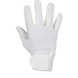 HORKA ruiterhandschoenen junior wit maat 8