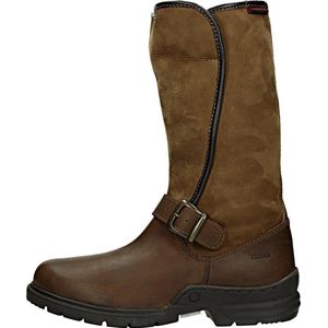 Horka Outdoorlaars Chesterfield Leer/bont/rubber Bruin Maat 39