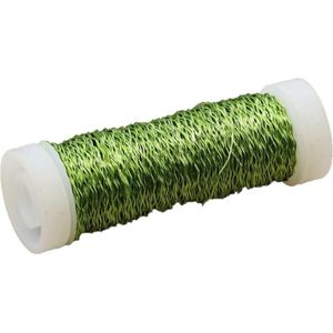 HBX Natural Living Binddraad - groen - op rol - 35 mtr - bouillon - hobbydraad