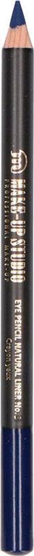 Make up Studio Eye Pencil Natural Liner Oogpotlood - 3 Blauw / Blue