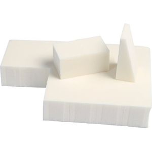 Make-up Studio Sliced Sponge Block Scheursponsjes White - 40 Stuks