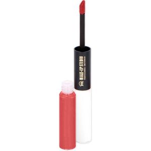 Make-up Studio - Matte Silk Effect Lip Duo Lipstick 3 ml Sincerely Red
