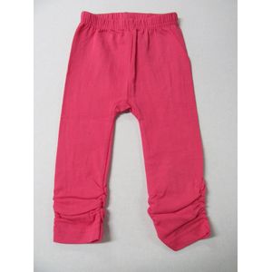 dirkje , meisje, legging,  fuchia , lang , 74 - 9 maand