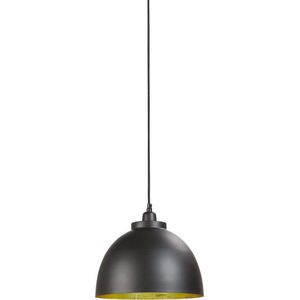 Light & Living Hanglamp Kylie - Zwart/Goud - Ø30cm - Modern,Luxe - Hanglampen Eetkamer, Slaapkamer, Woonkamer