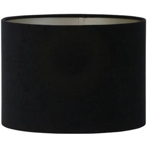 Light&living - lampenschirm - Velours - schwarz - textil - ø