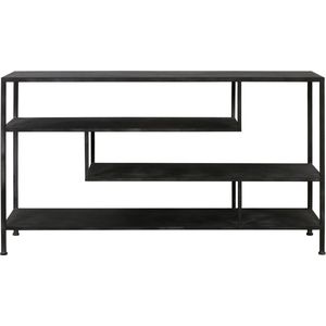 Light & Living Side table Ylaya - Antiek Zwartx35x80,5cm - Modern