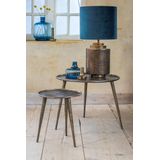 Light & Living Bijzettafel Babina - Antiek Brons - Ø36cm - Industrieel,Luxe