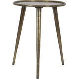 Light & Living Bijzettafel Babina - Antiek Brons - Ø36cm - Industrieel,Luxe