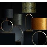 Light & Living Cilinder Lampenkap Gemstone - Goud - Ø30x21cm - voor Tafellampen, Hanglampen