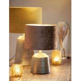 Light & Living - Gemstone - Lampenkap - Bruin - Textiel