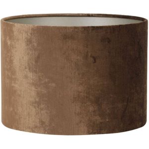 Light & Living - Gemstone - Lampenkap - Bruin - Textiel
