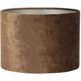 Light & Living - Lampenkap GEMSTONE - Ø25x18cm - Bruin