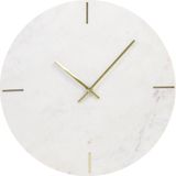 Light&Living - Moreno - Tafelklok - Wit - Metaal