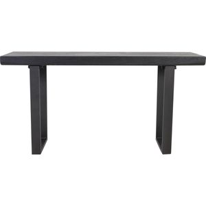 Light&living D - Side table 160x44x82 cm MUDEN mango hout mat zwart+zwart