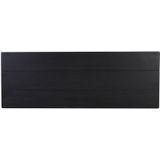 Salontafel 166x59x40 cm MAYEN mat zwart