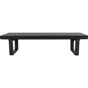 Salontafel 166x59x40 cm MAYEN mat zwart