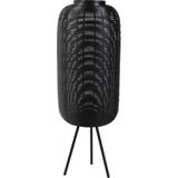 Light & Living - Tafellamp Tomek - Zwart - Ø21cm - Metaal - Modern