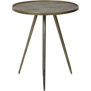 Light & Living Bijzettafel Envira - Antiek Goud - Ø51cm - Luxe