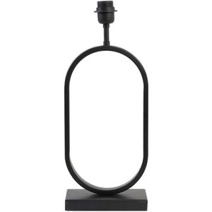 Light & Living Tafellamp Jamiri - Zwart - 20x10x45cm - Woonkamer - Slaapkamer