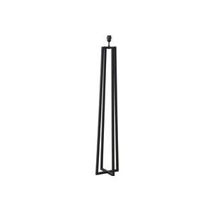 Light & Living Vloerlamp Miley - Zwart - 25x130cm - Industrieel - Staande lampen voor Woonkamer - Slaapkamer