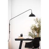 Light & Living - ORION - Wandlamp - Zwart - 110x30x127 cm - Metaal