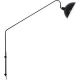 Light & Living - ORION - Wandlamp - Zwart - 110x30x127 cm - Metaal