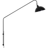 Light & Living - ORION - Wandlamp - Zwart - 110x30x127 cm - Metaal