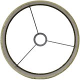 Light & Living - Gemstone - Lampenkap - Olijfgroen - 20x20x15cm - Luxe