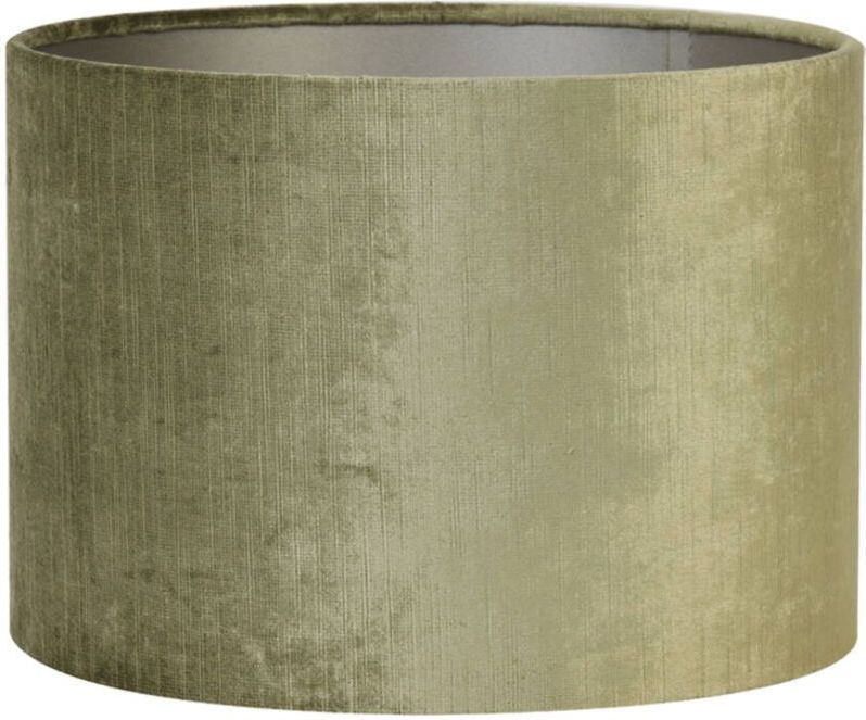 Light & Living - Gemstone - Lampenkap - Olijfgroen - 20x20x15cm - Luxe