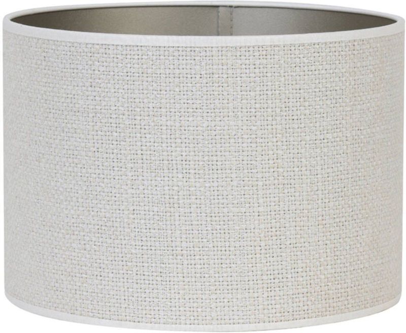 Light & Living - SAVERNA - Lampenkap - Wit - Ø25x18 cm - Handgemaakt