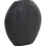 Light & Living Vaas Skeld - Zwart - 39x11x40cm - Luxe