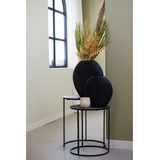 Light & Living Vaas Skeld - Zwart - 39x11x40cm - Luxe