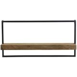 Light & Living - Wandplank MADDISON - 60x15x30cm - Bruin