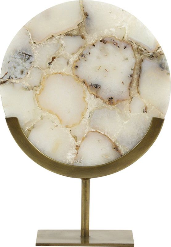 Light & Living - GOUYA - Ornament - Wit - 25x10x35cm