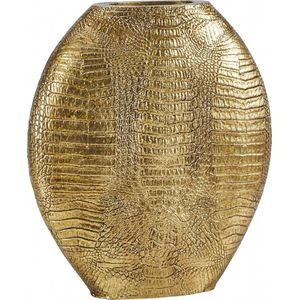 Light & Living - Vaas Skeld S Goud - Kunststof Antiek Brons - 32x30x8cm (hxbxd)