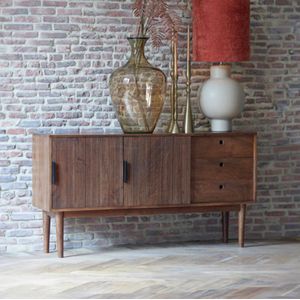 Light & Living Light&living Kast 150x40x80 cm BITIKA hout donker bruin