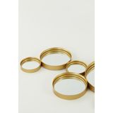 Spiegel CIELO 13 Cirkels Goud