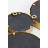 Spiegel CIELO 13 Cirkels Goud