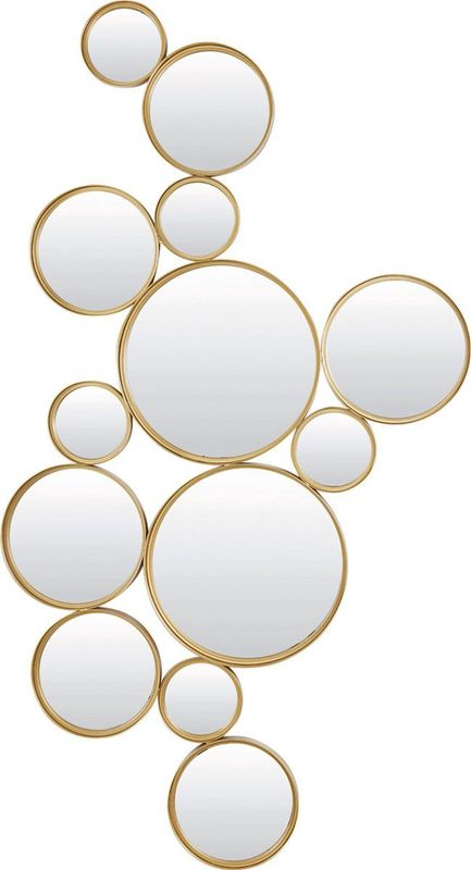 Spiegel CIELO 13 Cirkels Goud