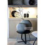 Light & Living Vaas Rayskin - Grijs - 40x14x36cm - Modern