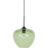 Light & Living Hanglamp Mayson - Glas Groen - Ø30cm - Modern - Hanglampen Eetkame - Slaapkame