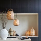 Light & Living - Hanglamp Jacinto - Ø38cm - Rotan - In hoogte verstelbaar