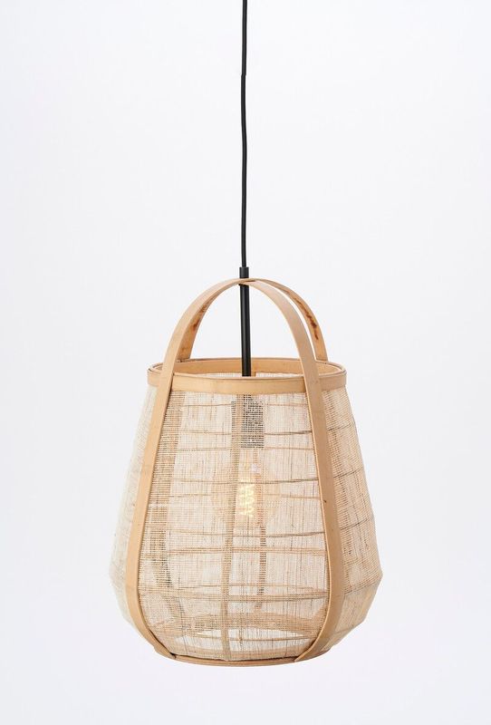 Light & Living - Hanglamp Jacinto - Ø38cm - Rotan - In hoogte verstelbaar
