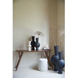 Light & Living Vaas Kavandu - Zwart - 31x20x60cm - Modern