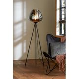 Light & Living - Vloerlamp MAYSON - Grijs - Glas - Ø42x146cm