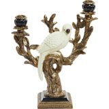 Kaarsenhouder - Zwart - Metaal