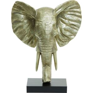 Light & Living Ornament Elephant - Goud - 38.5x19.5x49cm - Modern
