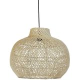 Light and Living - Hanglamp - Beige - Rotan - 1 Lichtpunt - Dimbaar